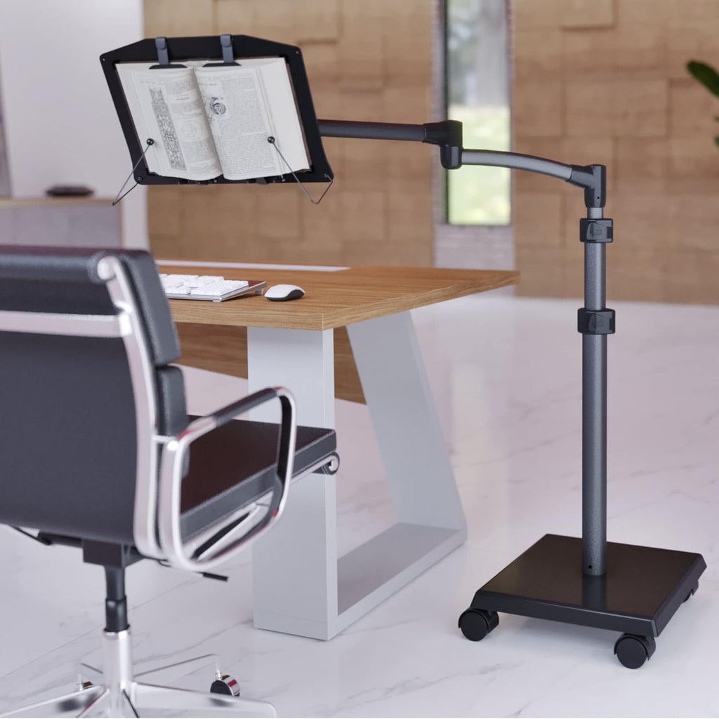 Rolling Bookholder Floor Stand Cart K894140