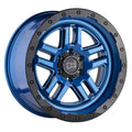 Blue Black 17x9.5 6x5.5 Wheel R58951