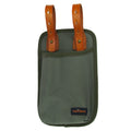 Green Canvas Bike Tool Storage Pannier with U Lock Holder Bag B765