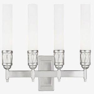 4-Light Chrome Bath Light J61562