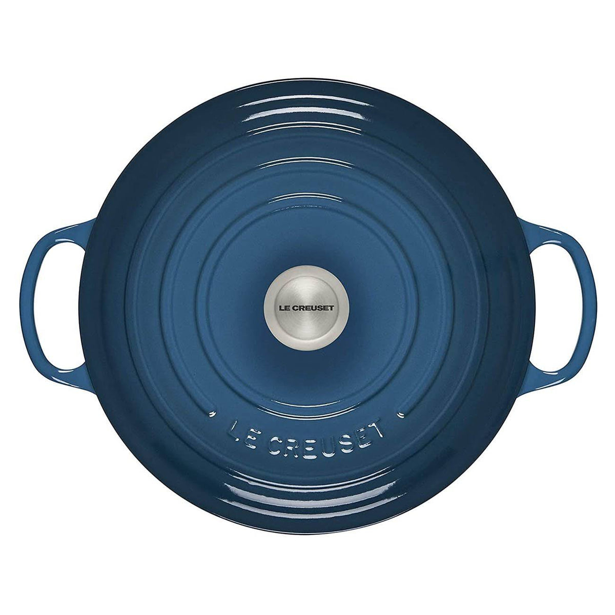 Deep Teal Round Wide Dutch Oven Z569131