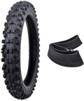 60/100-14 14'' Knobby Tire With Tube Pack of 2 F3698