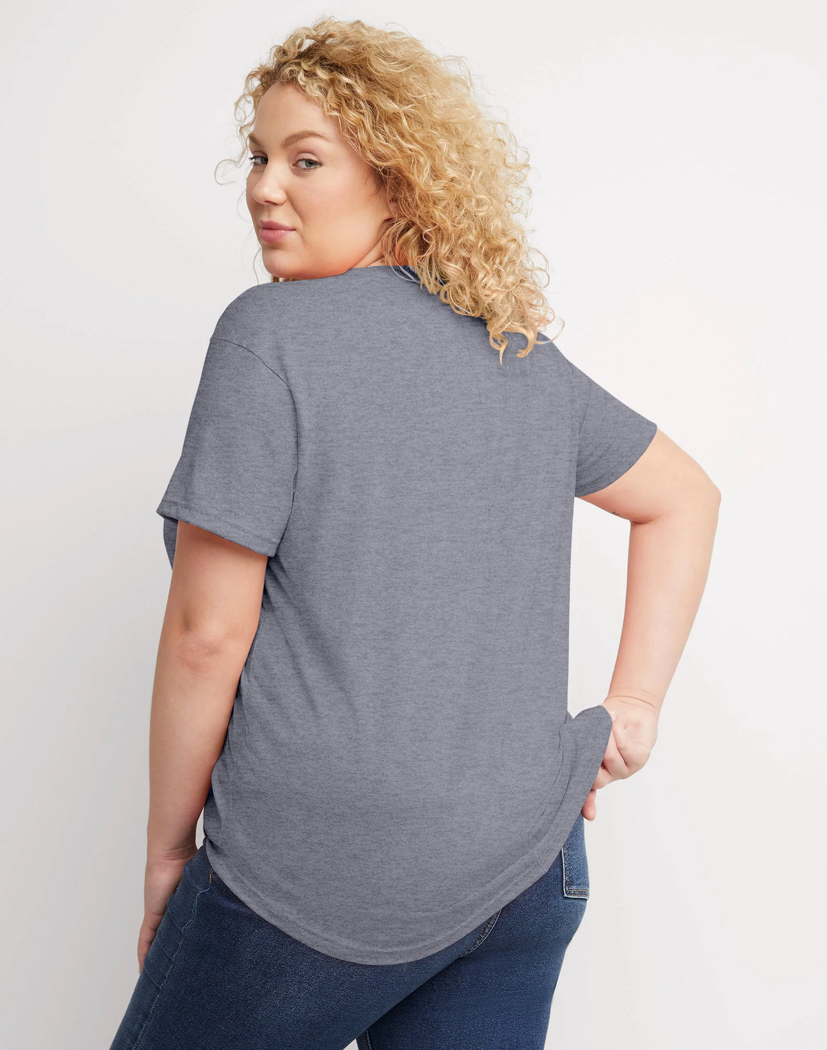 Women's Tri-Blend T-Shirt Relaxed Fit Plus Size B886
