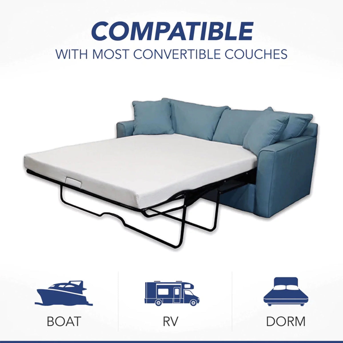 4-inch Cool Gel Memory Foam Mattress Queen Size G399005