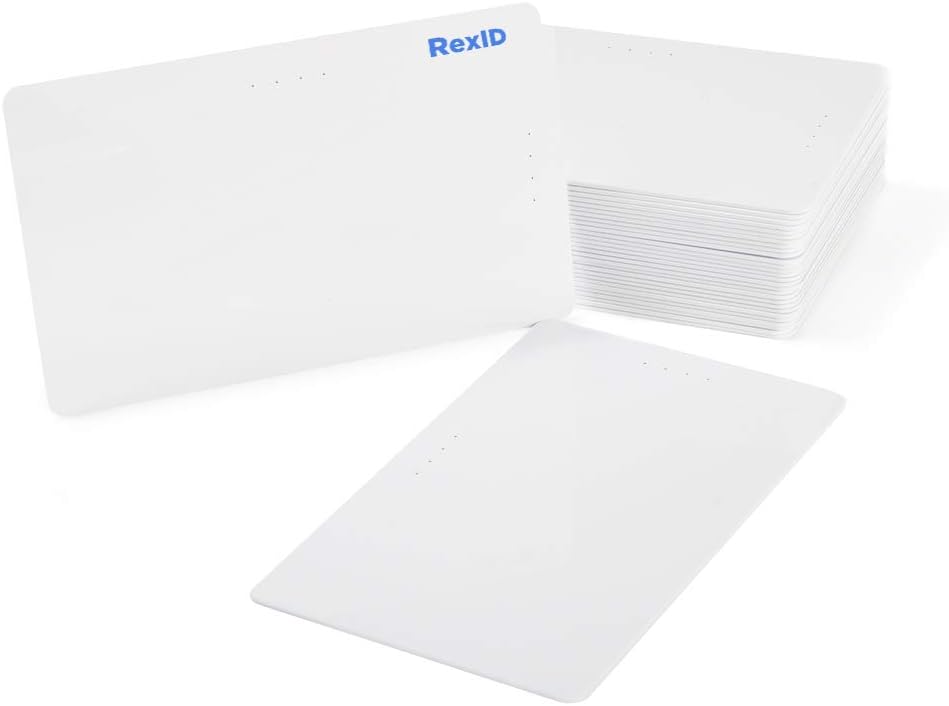 125KHz Blank ISO Proximity Card 50Pack D78005