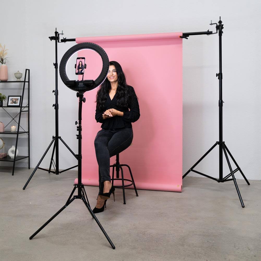 Heavy Duty Backdrop Stand with 4 Segment Crossbar P9815