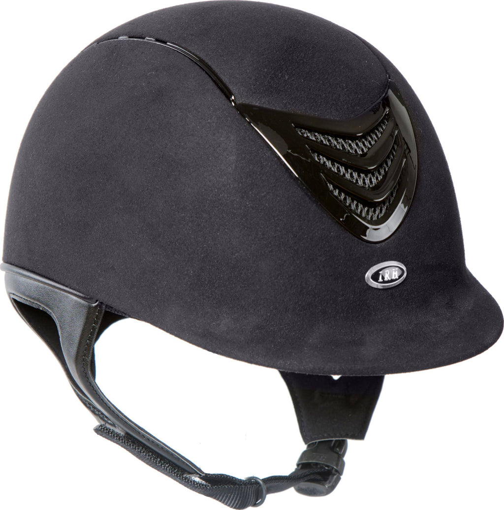 Black Suede Helmet Z471