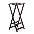 Mahogany Finish Teak Wood Tray Stand A15043