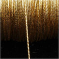 Metallic Gold Braided Cord 1mm x 436 Yards P1365