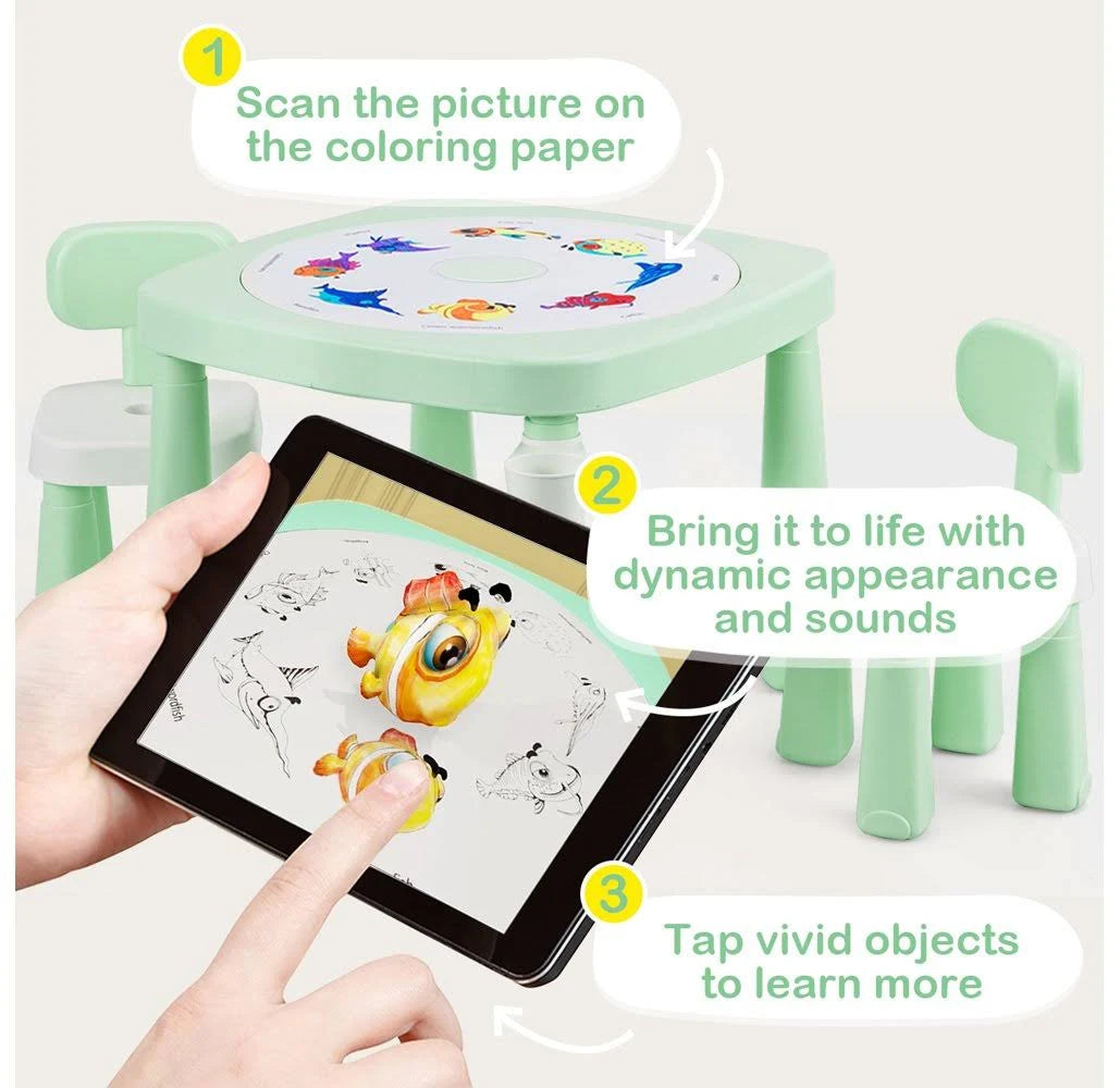 Kids Game Table and Chair Set P699