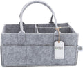 Oatmeal Diaper Caddy Storage Bin K1744