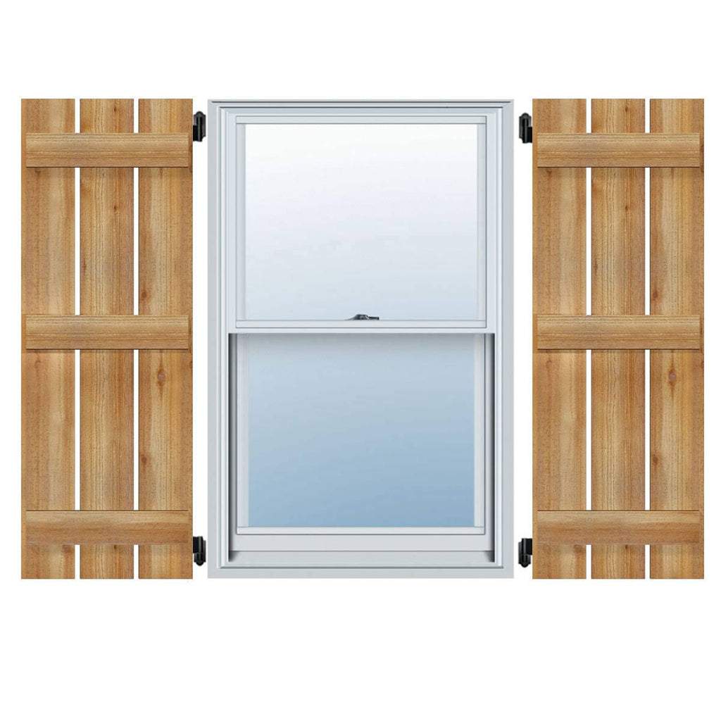 Rough Sawn Board-n-Batten Shutters W5106