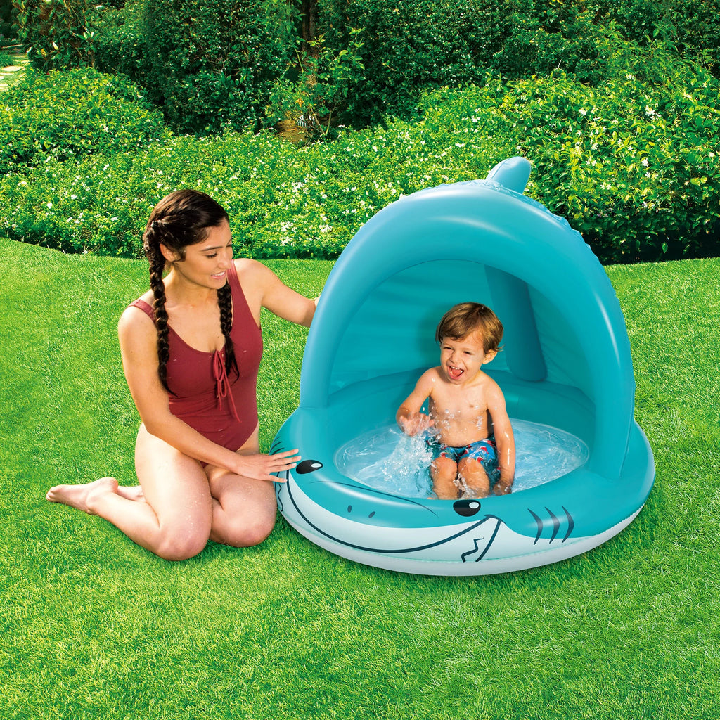 Blue Inflatable Baby Splash Pool H210056