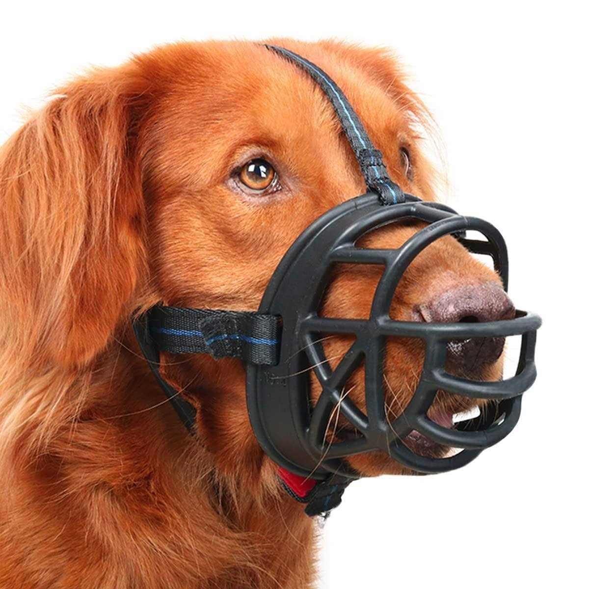 Breathable Silicone Basket Dog Muzzle D122