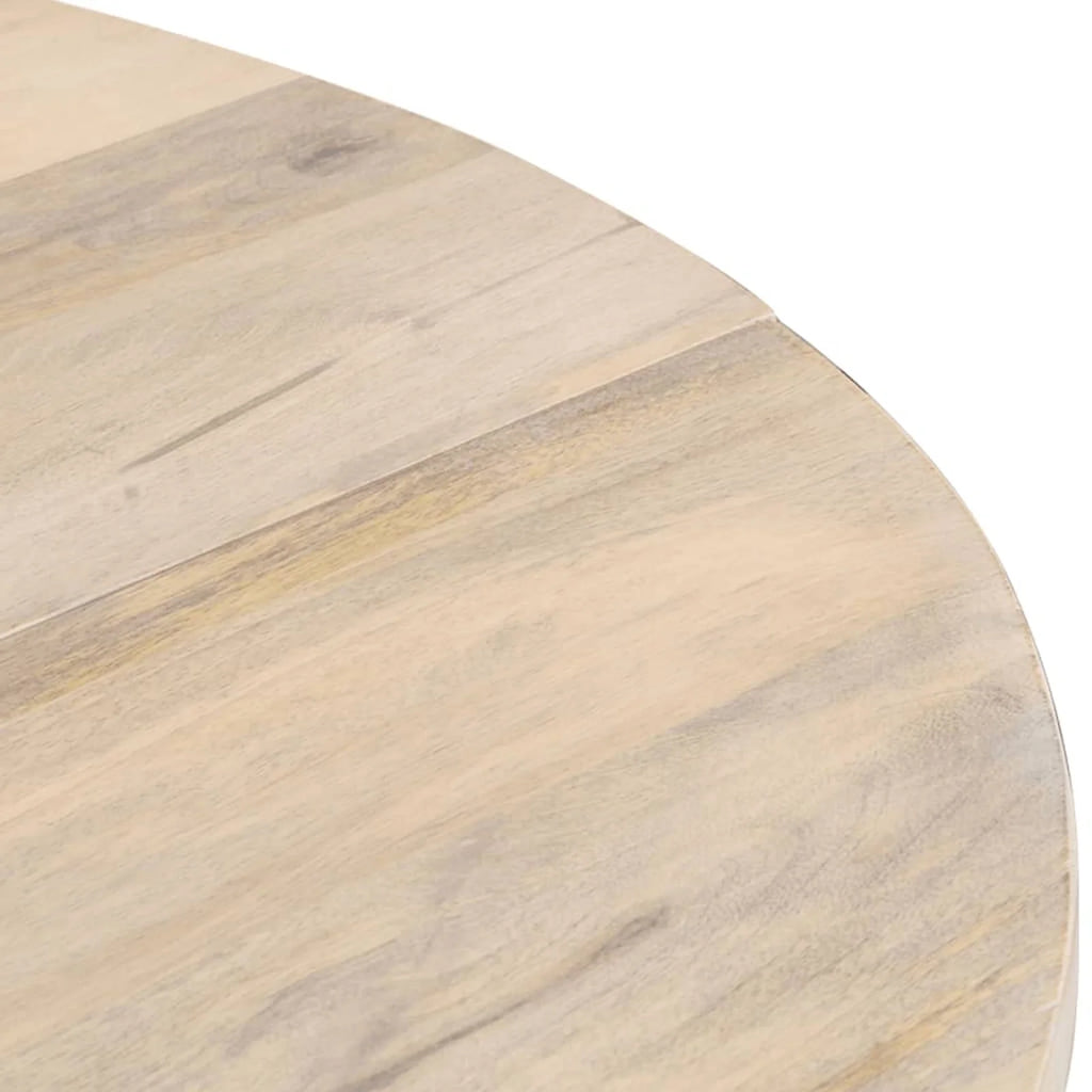Round Solid Mango Wood Dining Table N96040