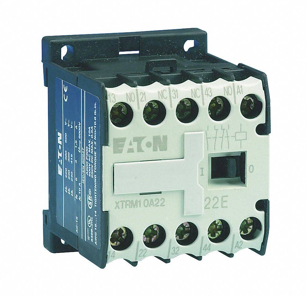 IEC Style Control Relay, 120VAC, 10 Pins D6373