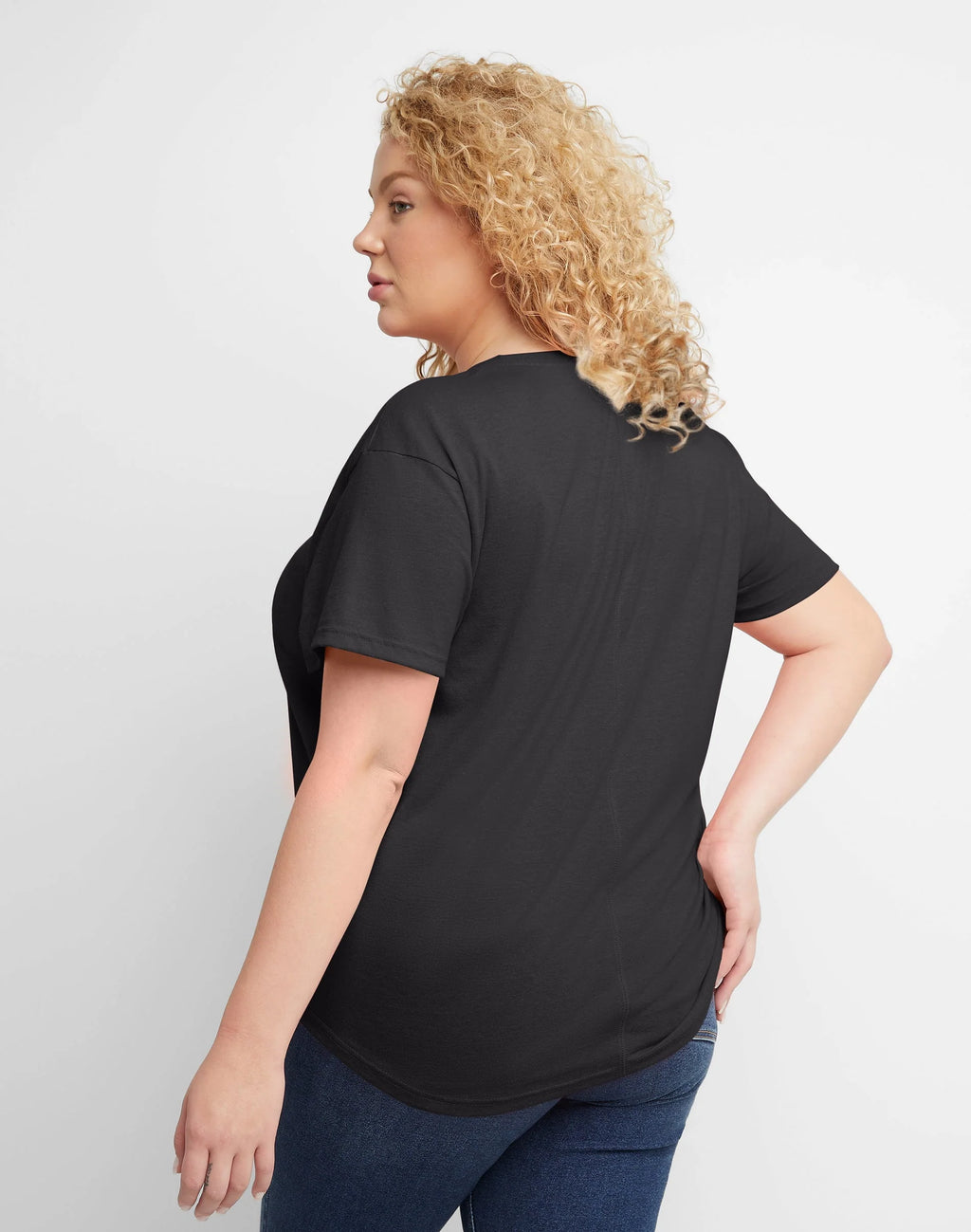 Women's Tri-Blend T-Shirt Relaxed Fit Plus Size B886