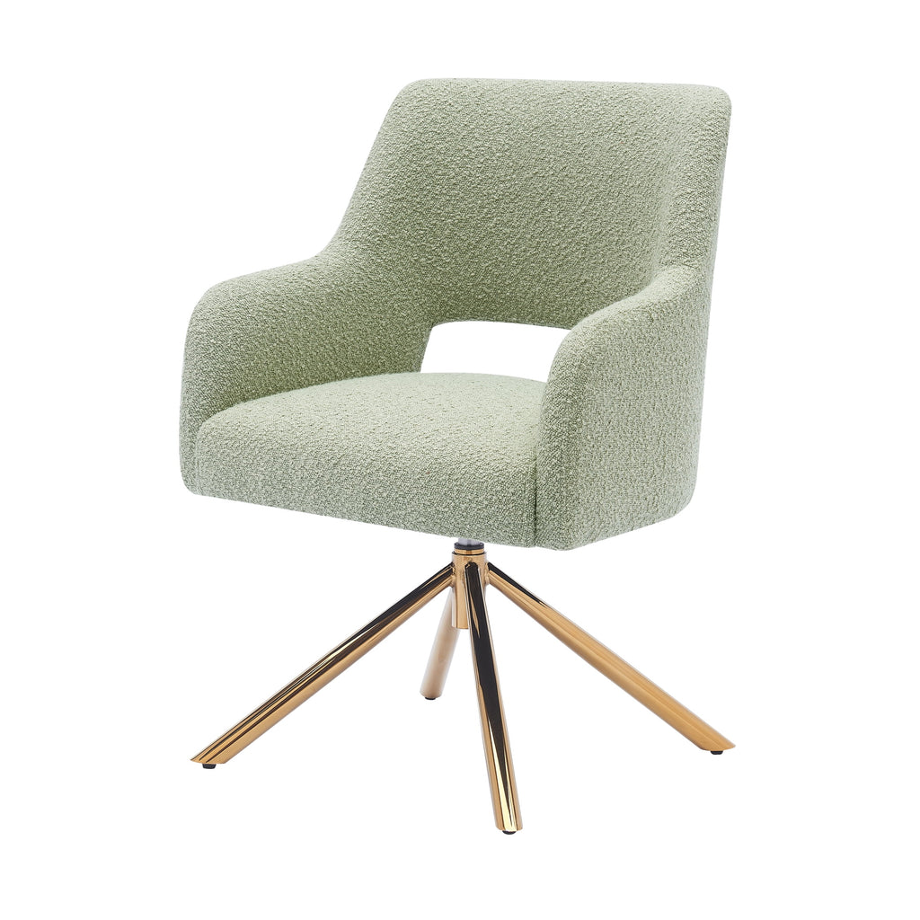 Desert Sage Boucle Accent Arm Chair X69545