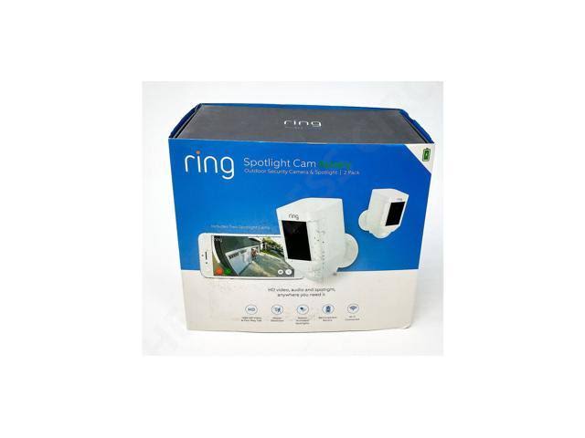 White Spotlight Cam Battery 2-Pack K6705