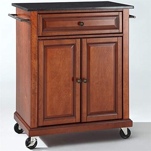 Solid Granite Top Kitchen Cart N35916