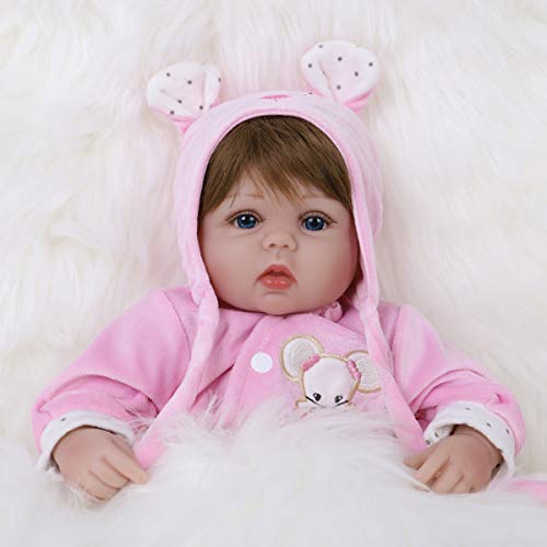 16 inch Silicone Vinyl Reborn Baby Doll I102542