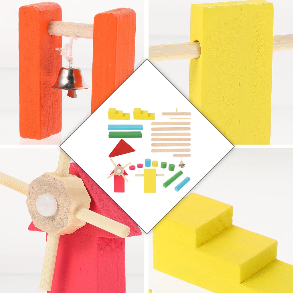26Pcs Wooden Building Blocks Toys Kit G381697