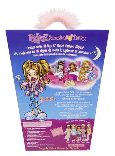 Fashion Doll with 2 Sets of Pajamas, Plush, and Accessories Y51734