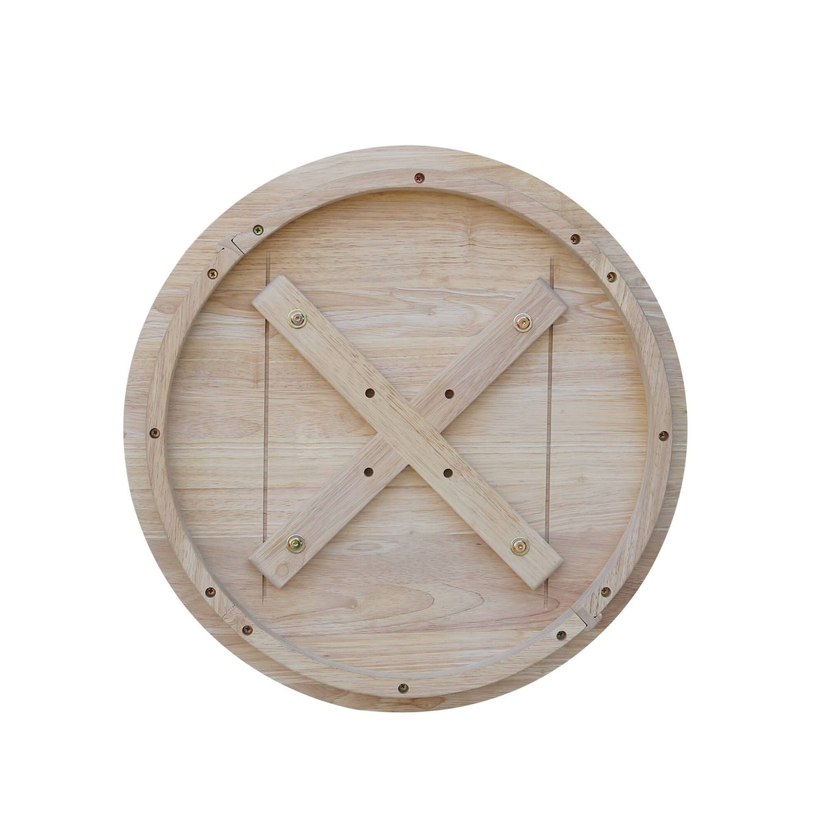 Unfinished Round Pedestal Table S4360