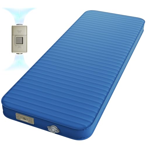 Self Inflating 4" Memory Foam Camping Pad with Built-in Electric Pump N4714