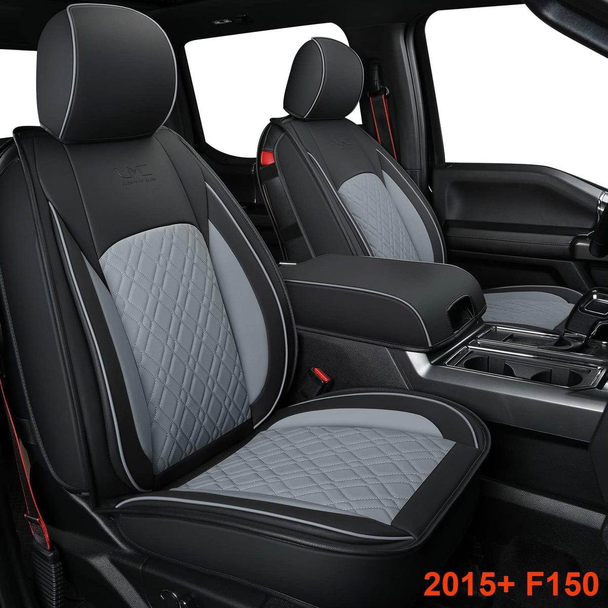 Black-Blue Full Set Seat Covers O61149