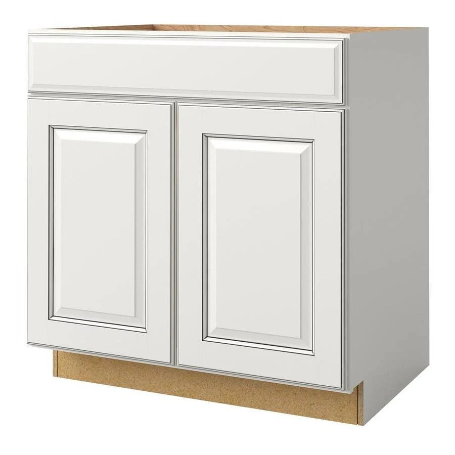 White Semi-Custom Sink Base Cabinet X917054