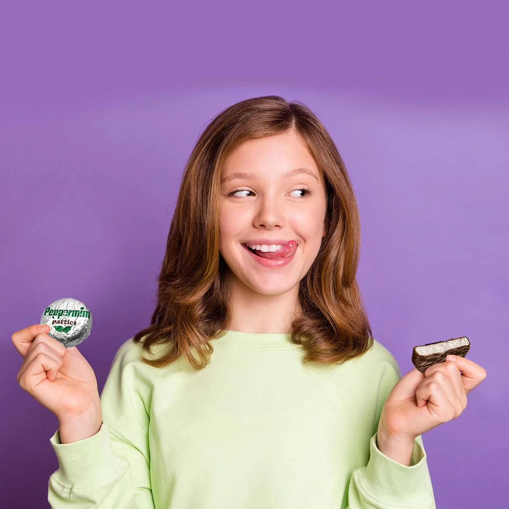 Peppermint Patties Individually Wrapped 2 Pounds P996