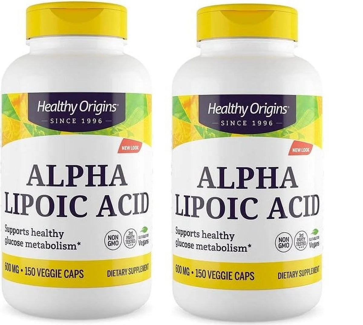 Alpha Lipoic Acid 600 MG 150 Capsules 2 Packs C265666