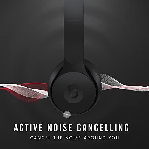 Black Wireless Noise Cancelling On-Ear Headphones K650911