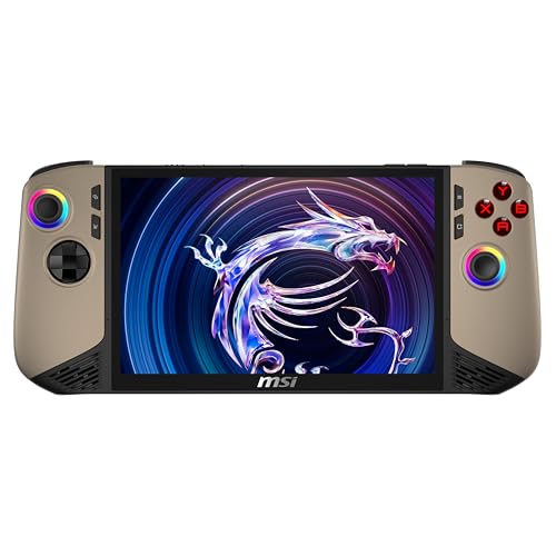 Black 7" FHD 120Hz Display 16GB LPDDR5 512GB NVMe SSD PC Gaming Handheld M4616