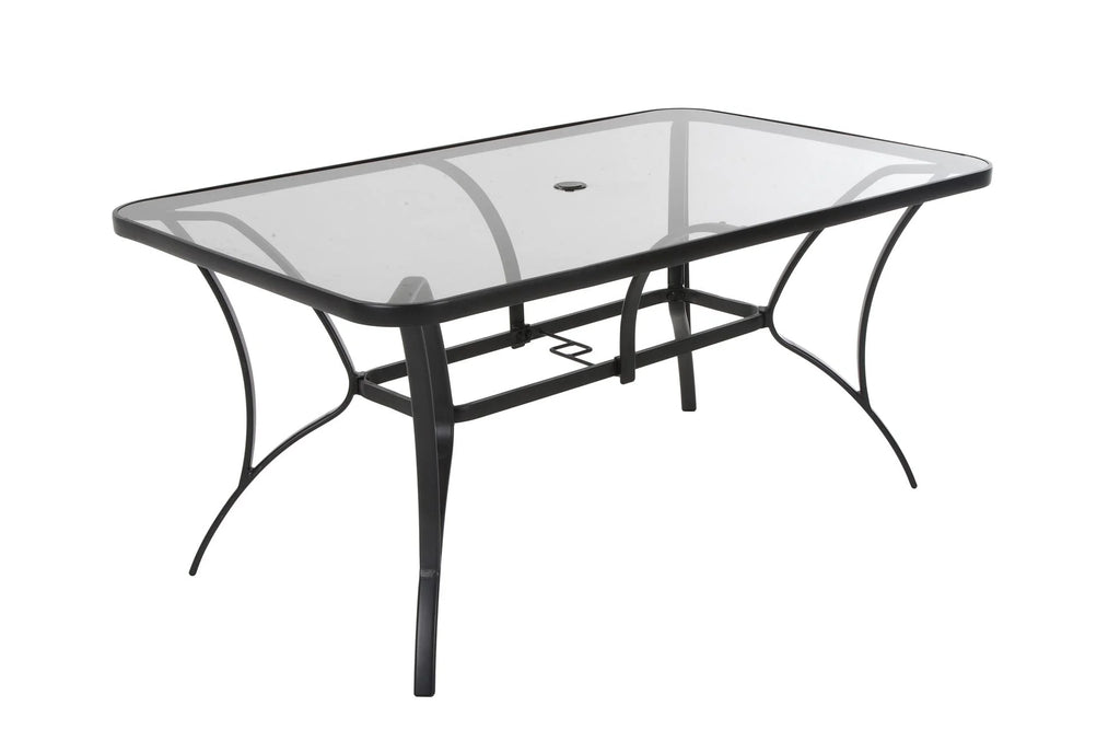 Dark Gray Steel Patio Dining Table D614
