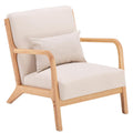 Beige Fabric Single Sofa S46162