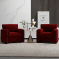 Chenille Accent Chair Set of 2 U11372