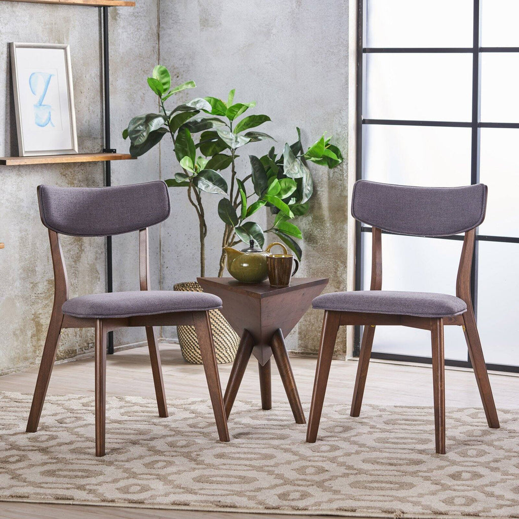 Fabric Dining Chairs - Set of 2 U64216