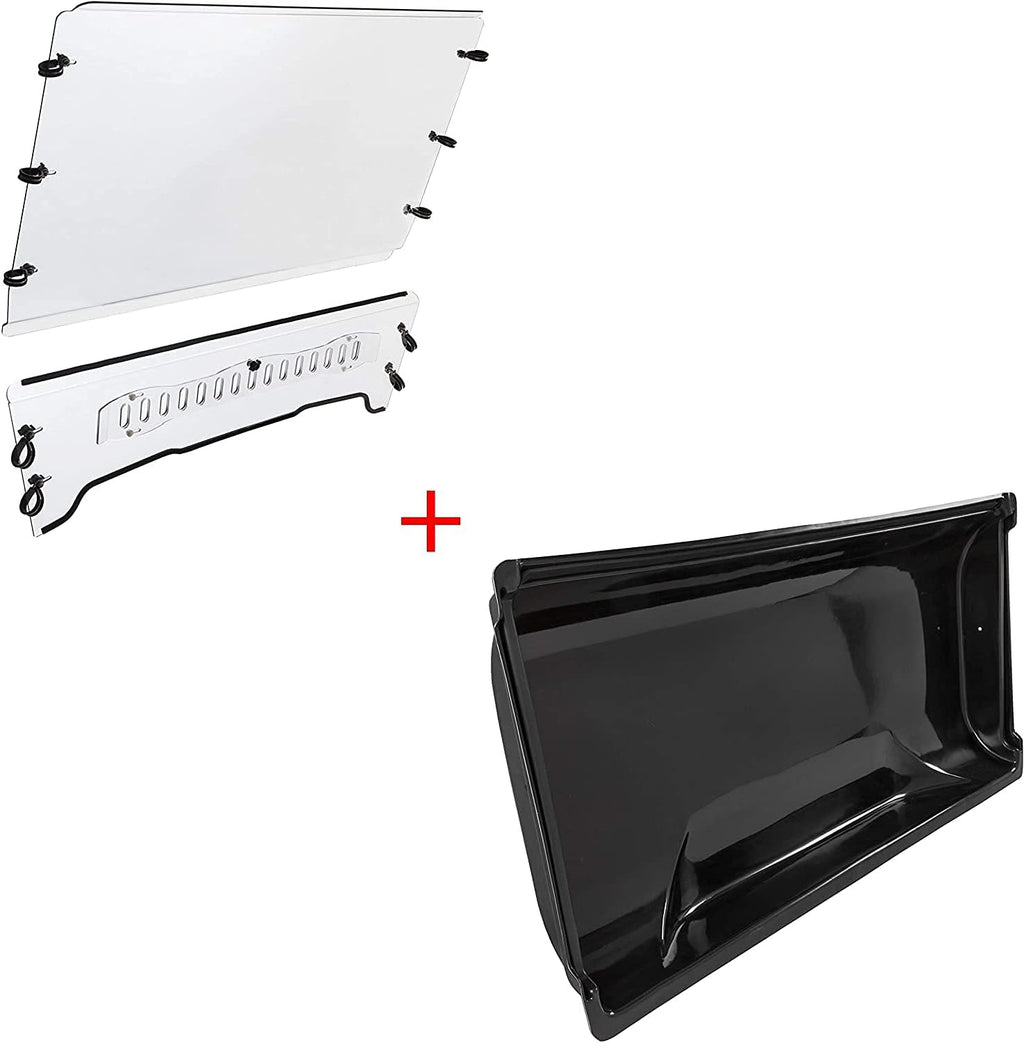 Front Windshield & Roof Canopy for John Deere Gator TS/TX/TE P8779