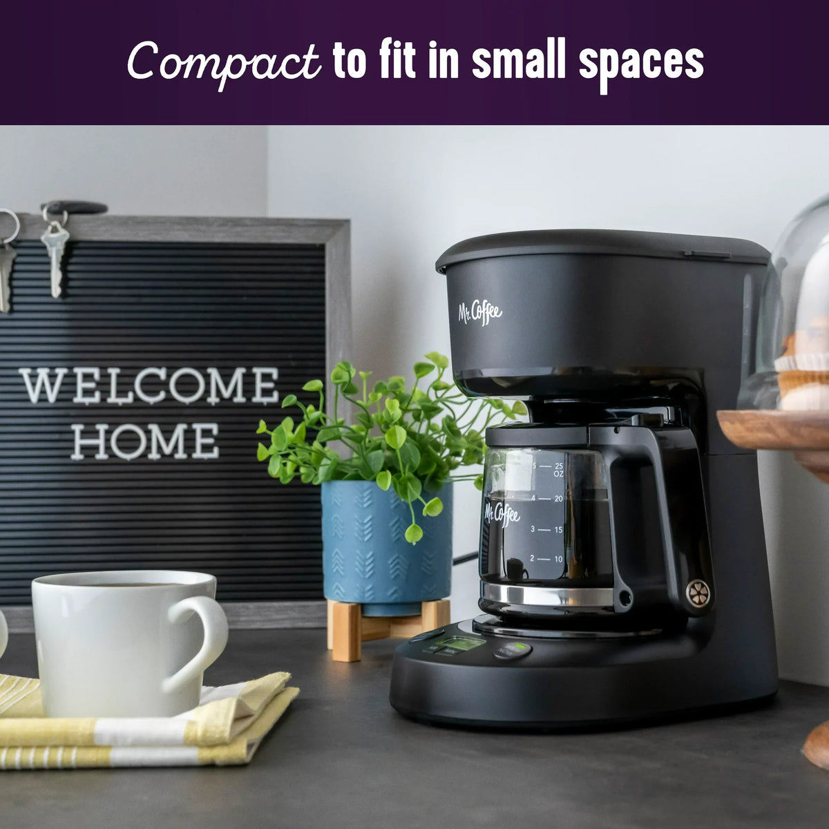 5-Cup Programmable Coffee Maker C350403