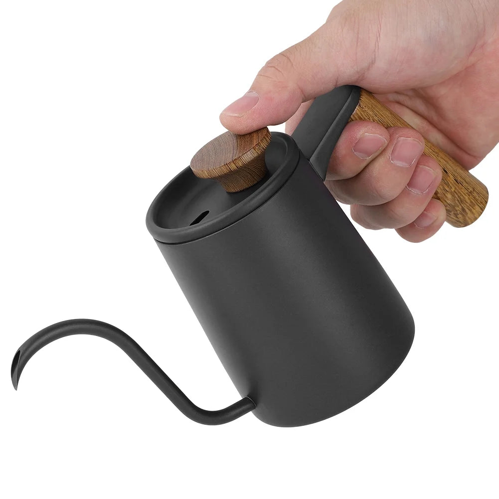350ml Stainless Steel Gooseneck Drip Coffee Pot F255