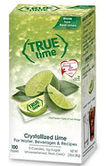 100 Packets Sugar Free Lime Water Flavoring Powder Packets L922