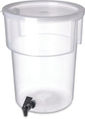 5 Gallon Clear Beverage Dispenser Pack of 2 L72561