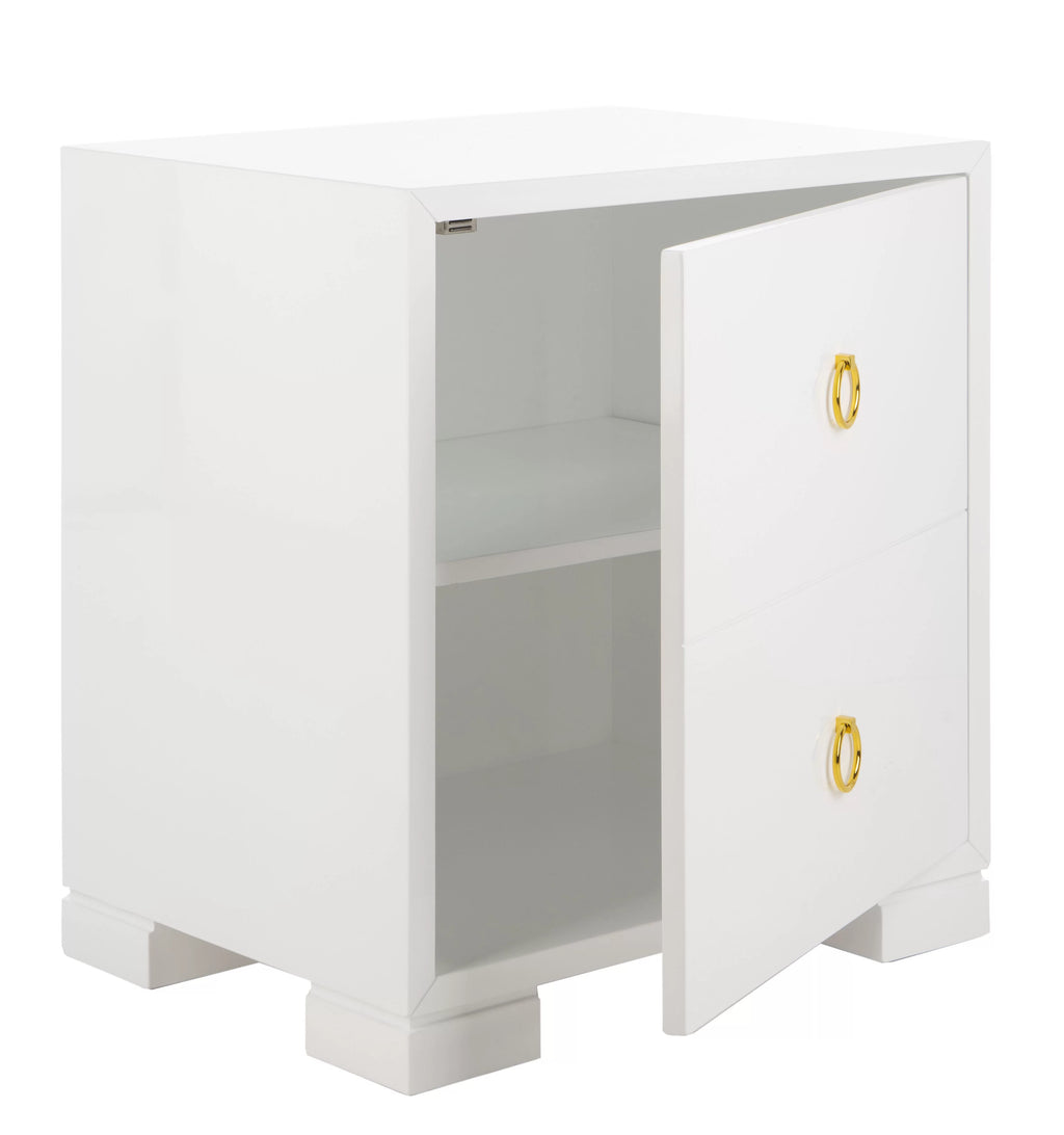 Lacquer Chest with 2 Shelves Q19413