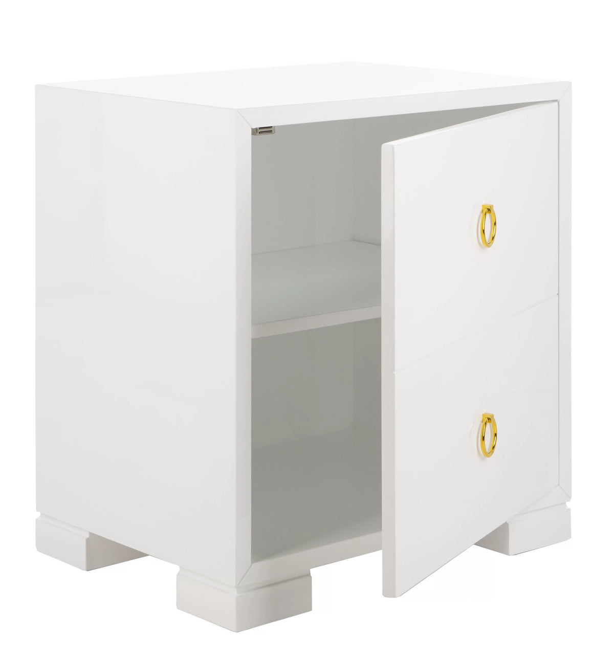Lacquer Chest with 2 Shelves Q19413