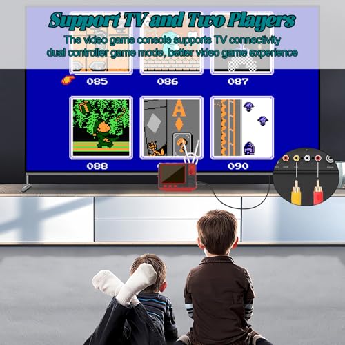 Handheld Retro Video Game with 3.0 Inch Screen (Wood) Z62508