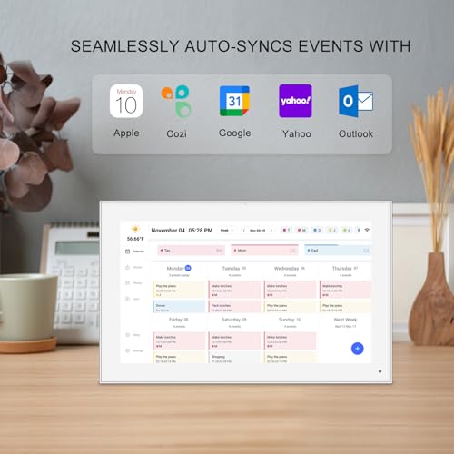 10.1 Inch Smart Digital Calendar Planner & Chore Chart, IPS HD Touchscreen Interactive Display C533205