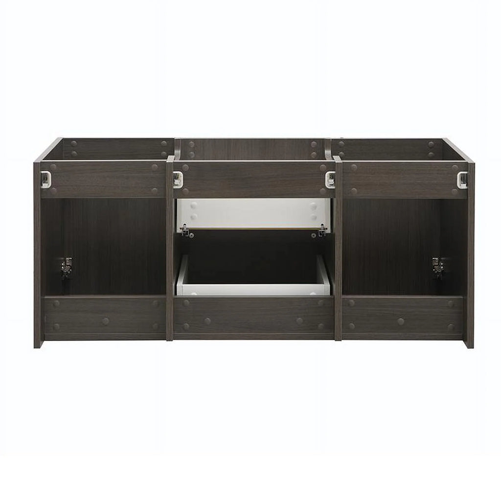 48" Double Sink Wood Bathroom Cabinet J25268