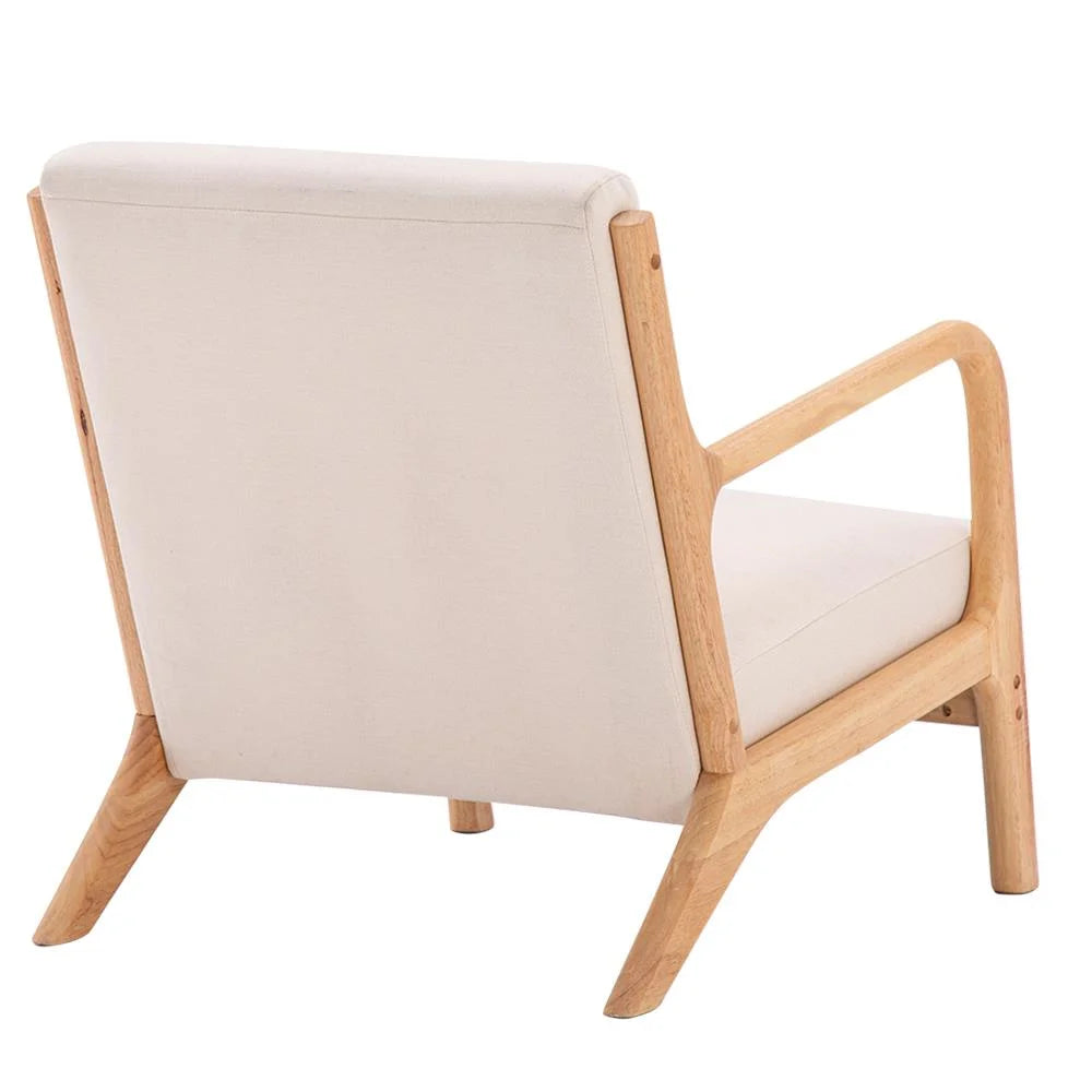 Beige Fabric Single Sofa S46162